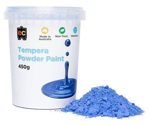 Tempera Powder 450gm Brilliant Blue